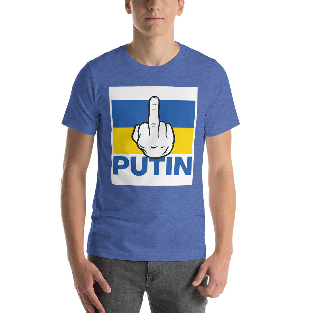 Fuck Putin Large flag shirt