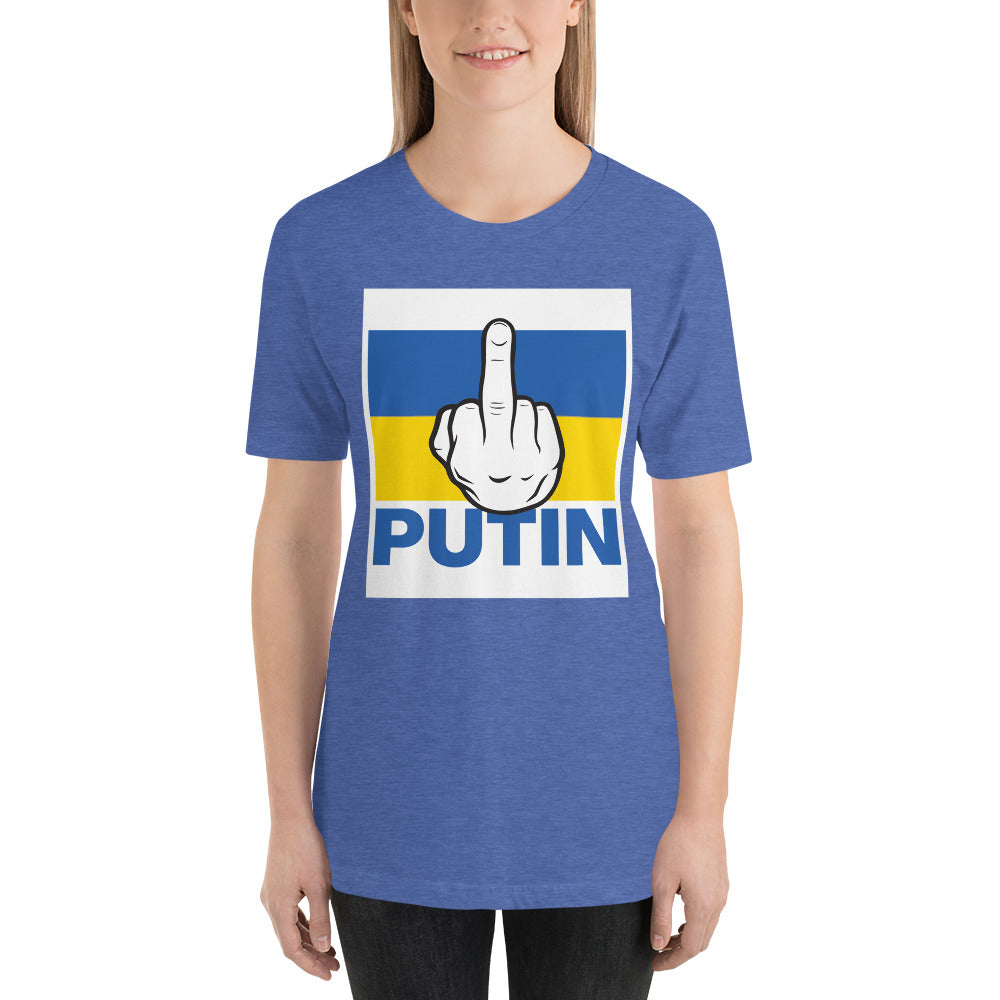 Fuck Putin Large flag shirt