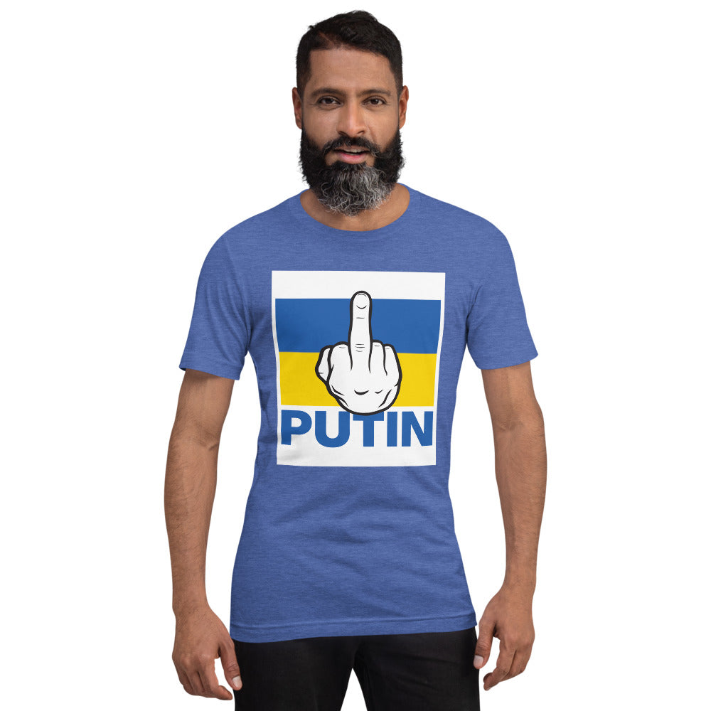 Fuck Putin Large flag shirt