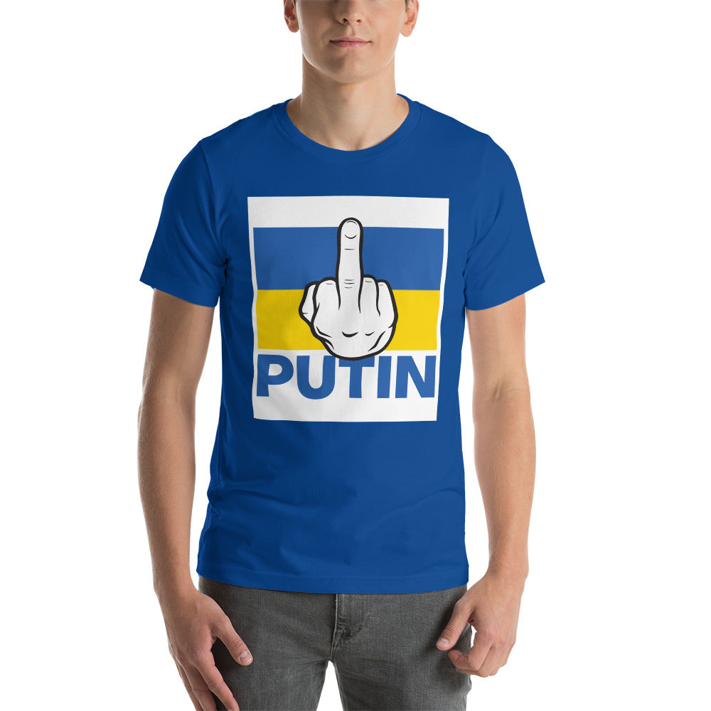 Fuck Putin Large flag shirt