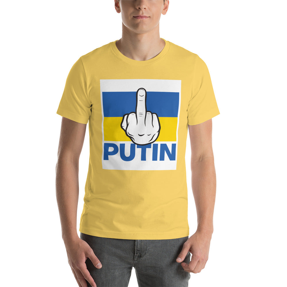 Fuck Putin Large flag shirt